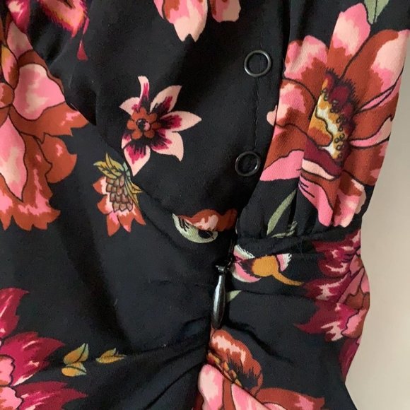 A.L.C. Silk Floral Mini Dress - Picture 7 of 8